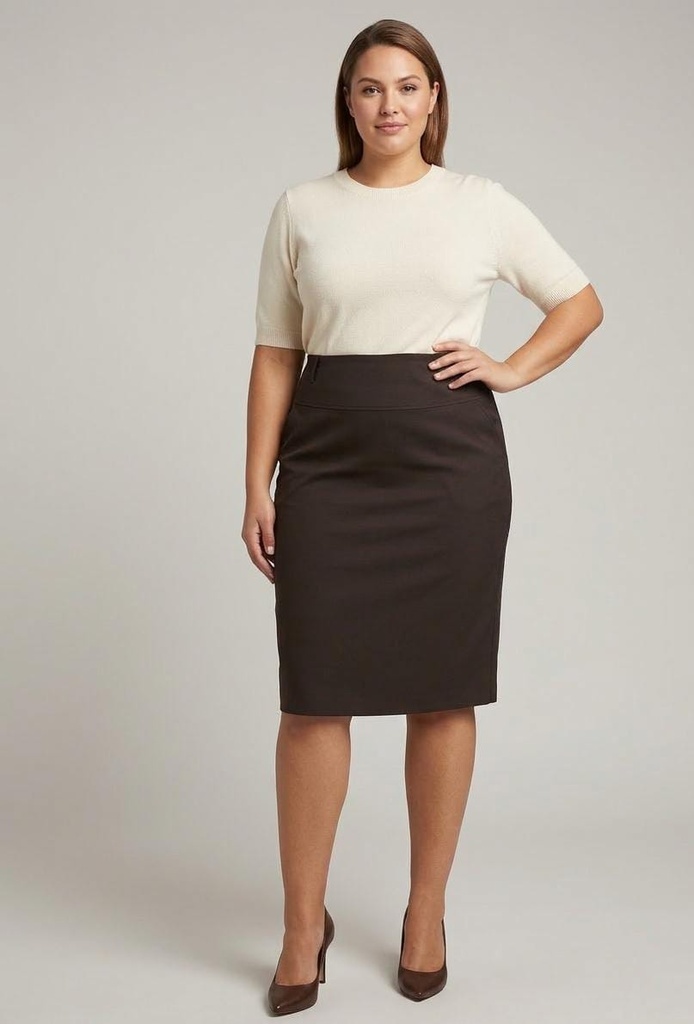 DAZZ FALDA MUJER CAFE D13726