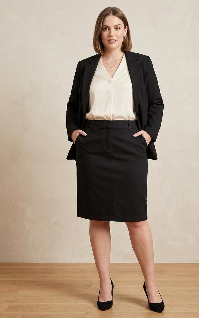 DAZZ FALDA MUJER NEGRA D13732