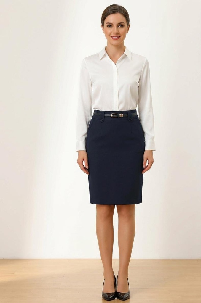 DAZZ FALDA MUJER AZUL MARINO D14382