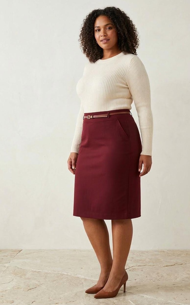 DAZZ FALDA MUJER OCRE D14409P