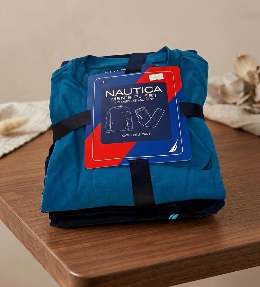 NAUTICA PIJAMA AQUA-AZUL M. HOMBRE