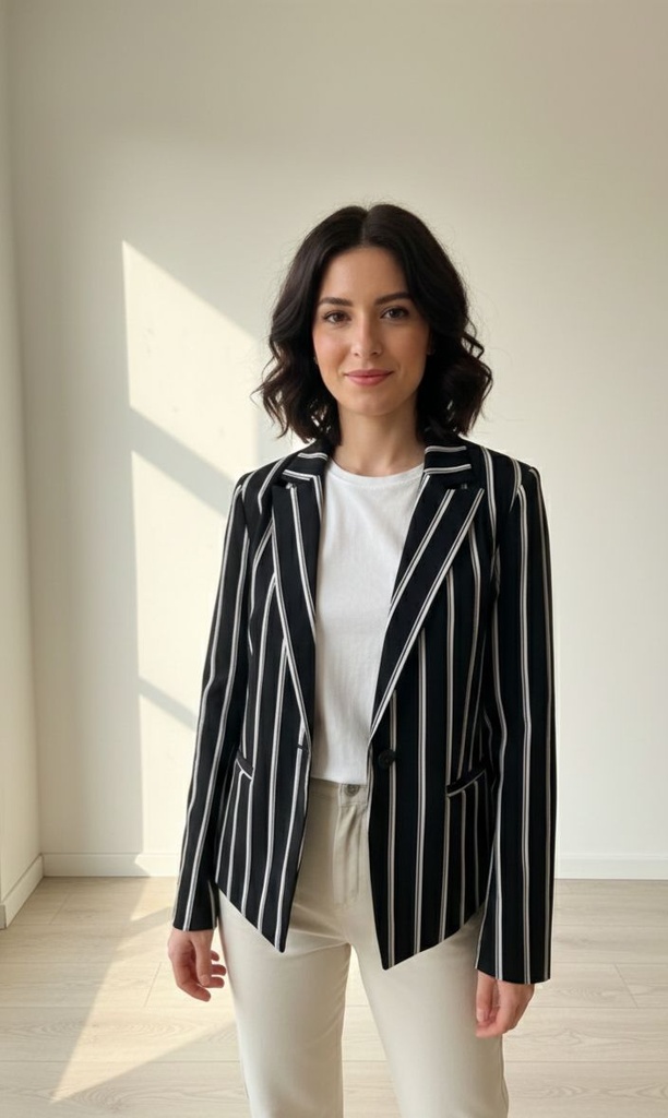 COUNTESS CHAQUETA MUJER NEGRO-BLC