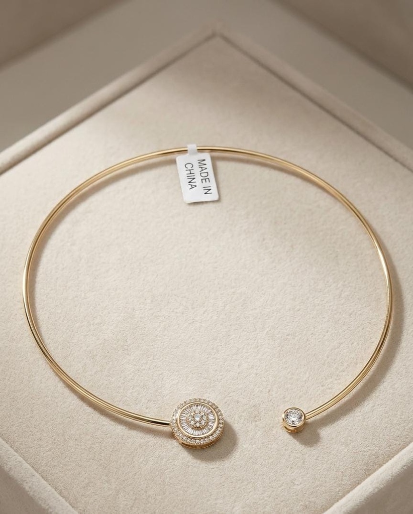 OMEGA DORADA BRILLANTE