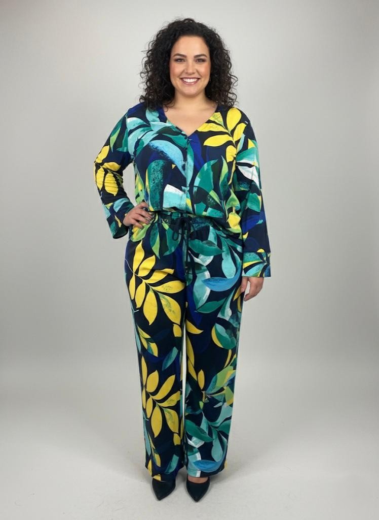 ZAC&RACHEL BLUSA-PANTALON FLRS MUJER