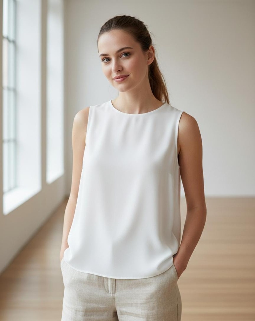 ACTIVE BLUSA E. BLANCO MUJER