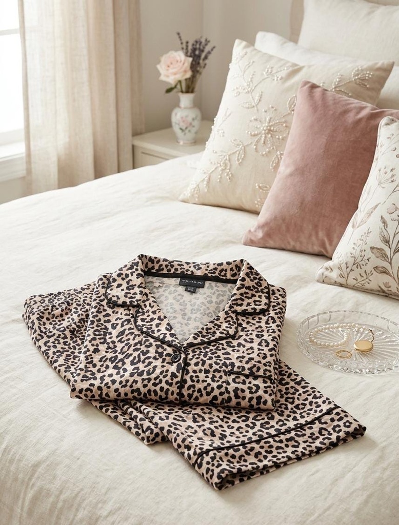 TAHARI PIJAMA TIGRIADO MUJER