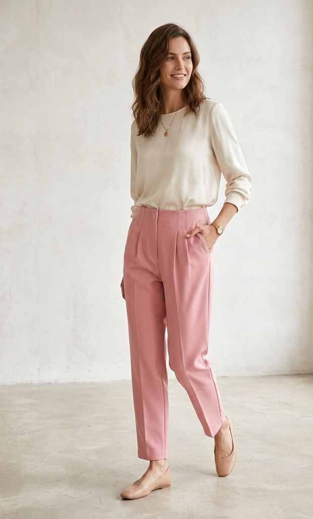 HYFVE PANTALON ROSA MUJER  HF23E912R