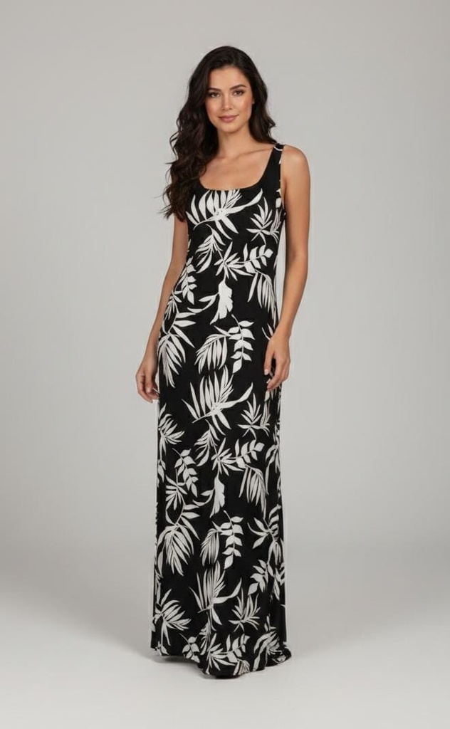 IRIS VESTIDO L. MUJER NEGRO-BLC ID4726U1313