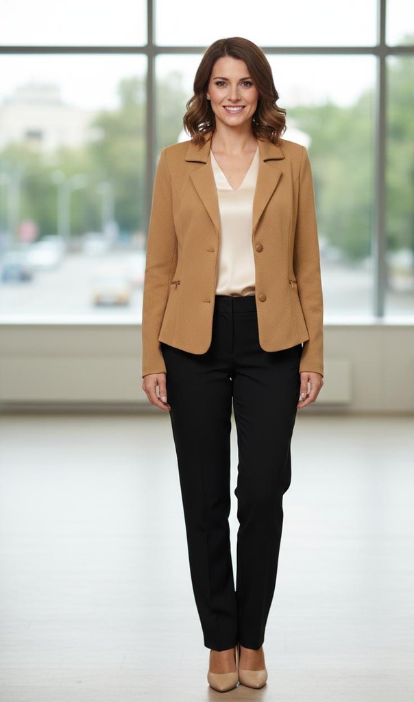 FAISCA CHAQUETA MUJER BEIGE 6060B