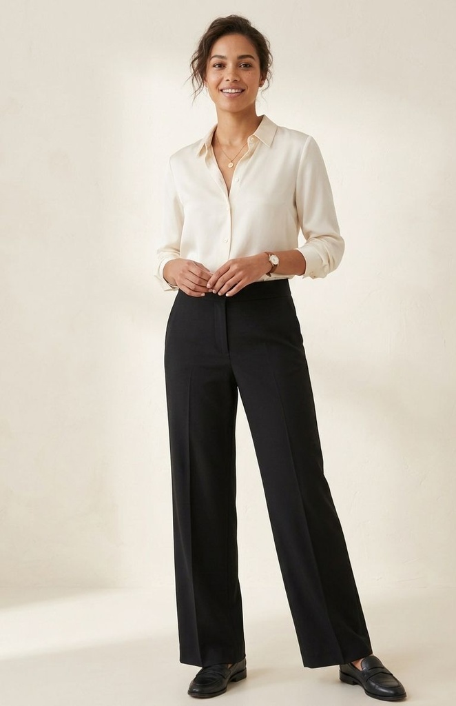 ANNA KEVIN PANTALON FORMAL NEGRO 6066N