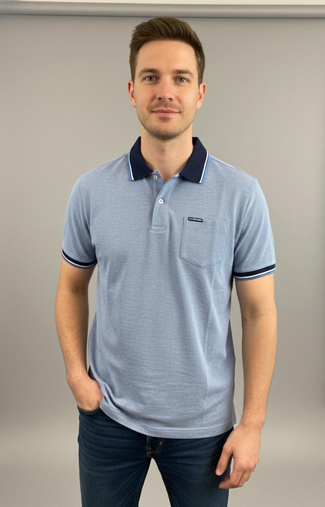 POLO CAMISETA AZUL  BLC HOMBRE 11D4493J