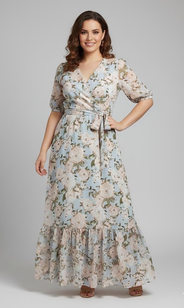 JULIA JORDAN VESTIDO MUJER CELESTE JJ37943