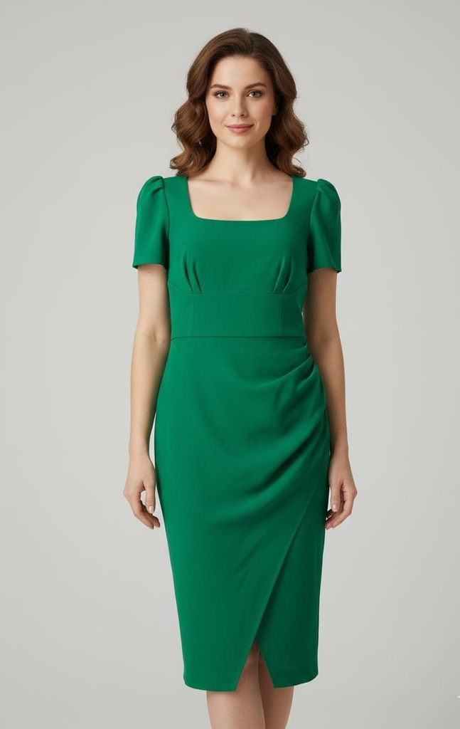 JULIA JORDAN VESTIDO VERDE MUJER JJ39852