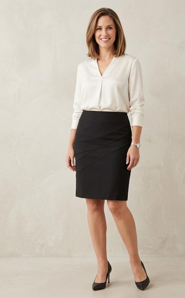 FOCUS FALDA MUJER NEGRO K1883