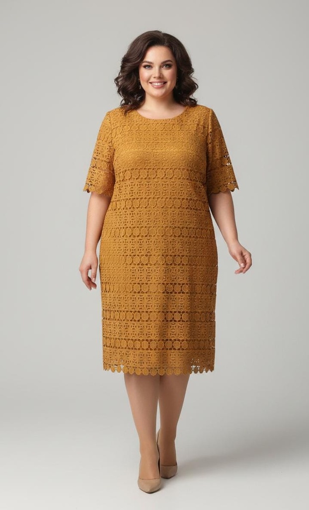 SANDRA DARREN VESTIDO MOSTAZA 72180M