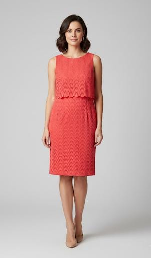 SANDRA DARREN VESTIDO MUJER CORAL 73133