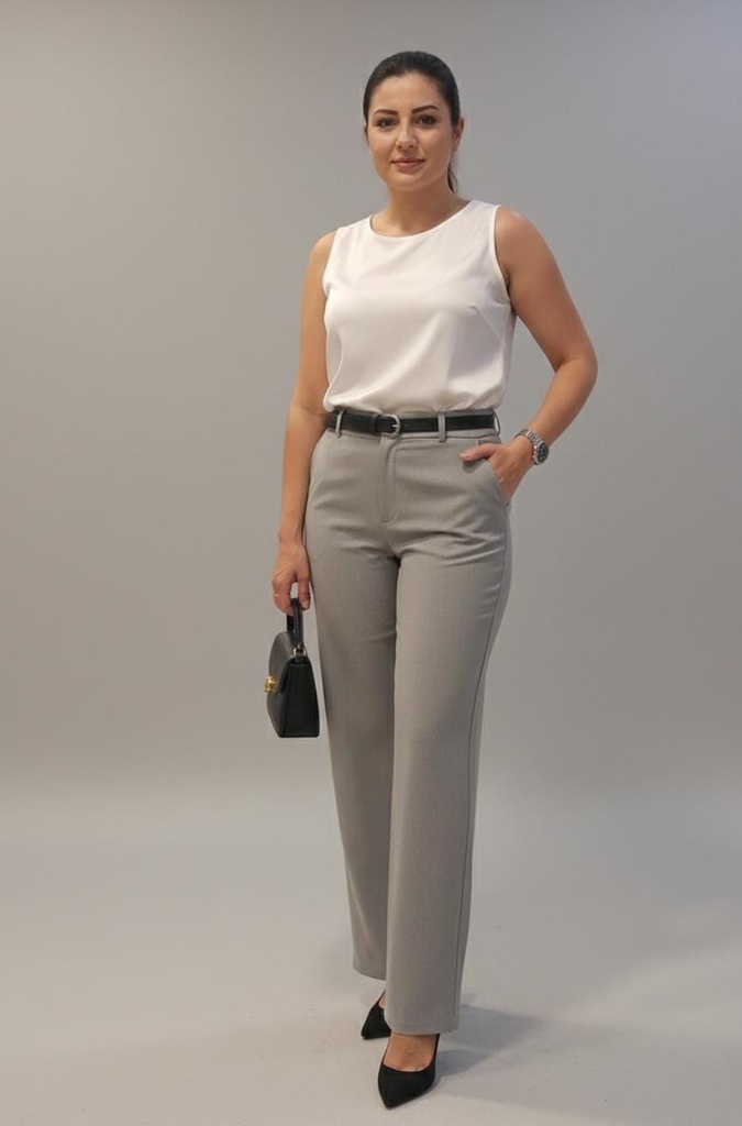 ACTIVE PANTALON GRIS CLARO RECTO P14193GC