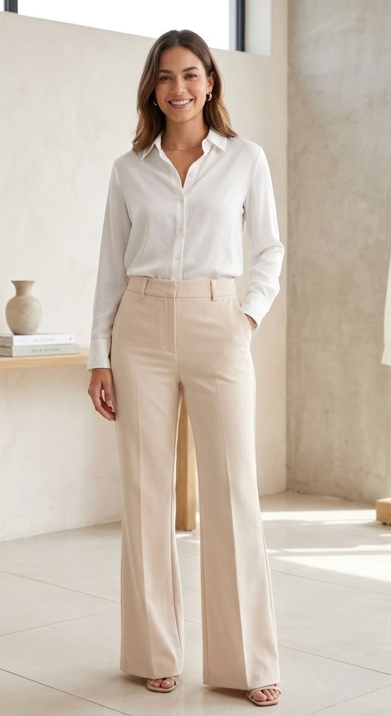 ACTIVE PANTLON IVORY RECTO P14316IV