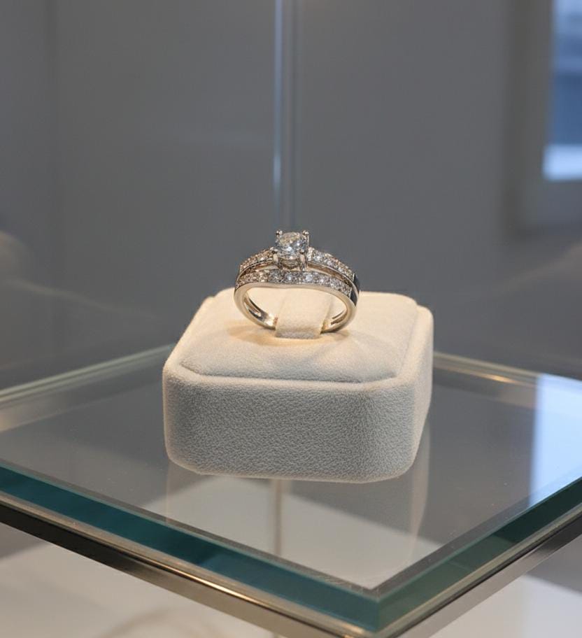 ANILLOS PLATA 2PZS 9.25