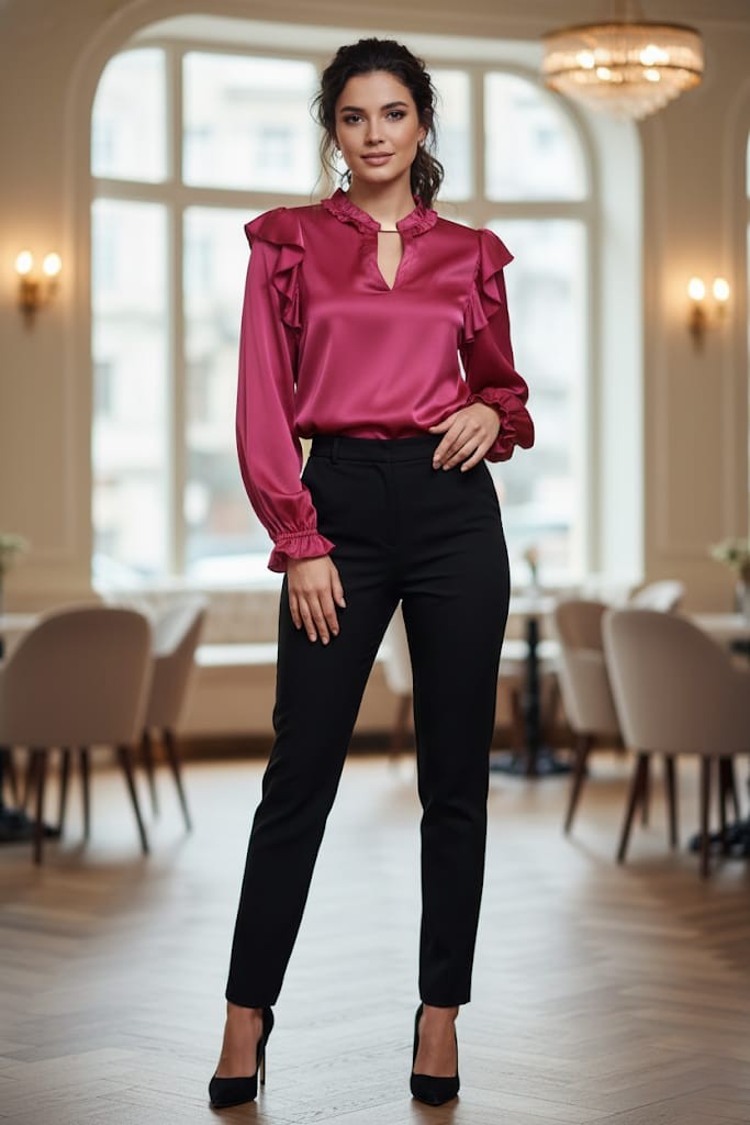 ZAC&RACHEL BLUSA FUCSHIA MUJER ST81HT161