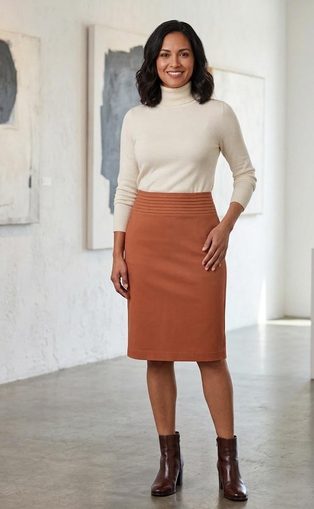 DAZZ FALDA MUJER CORAL D14324C