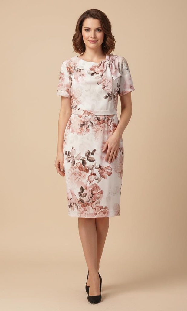 LONDON TIMES VESTDIO CREMA FLRS T7405M