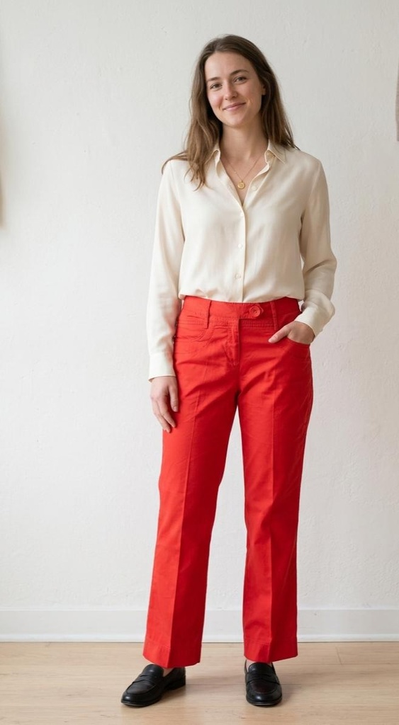 FOCUS 2000 PANTALON FORMAL CORAL E2768PC