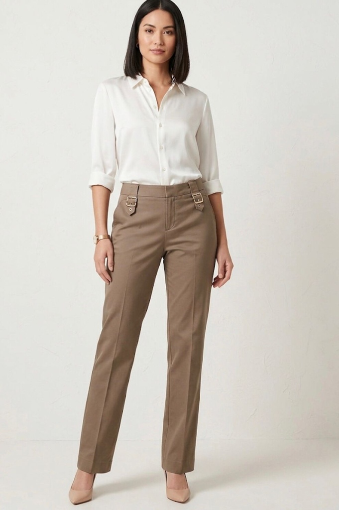 ZATARI PANTALON FORMAL TAN E2885P