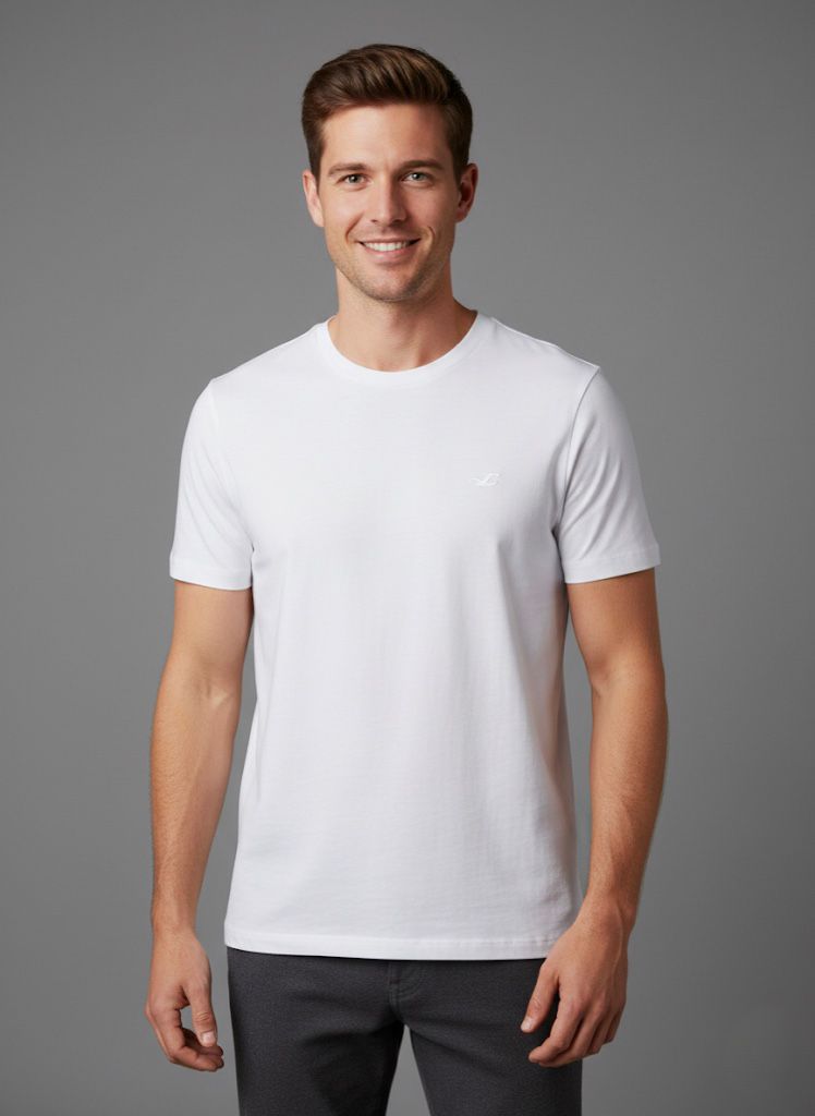HOLLISTER CAMISETA BLANCO HOMBRE VB90312280
