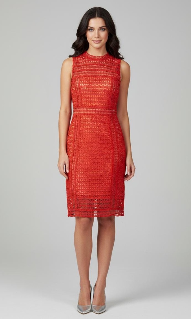 VESTIDO ROJO C. JMD7254 VC00X87