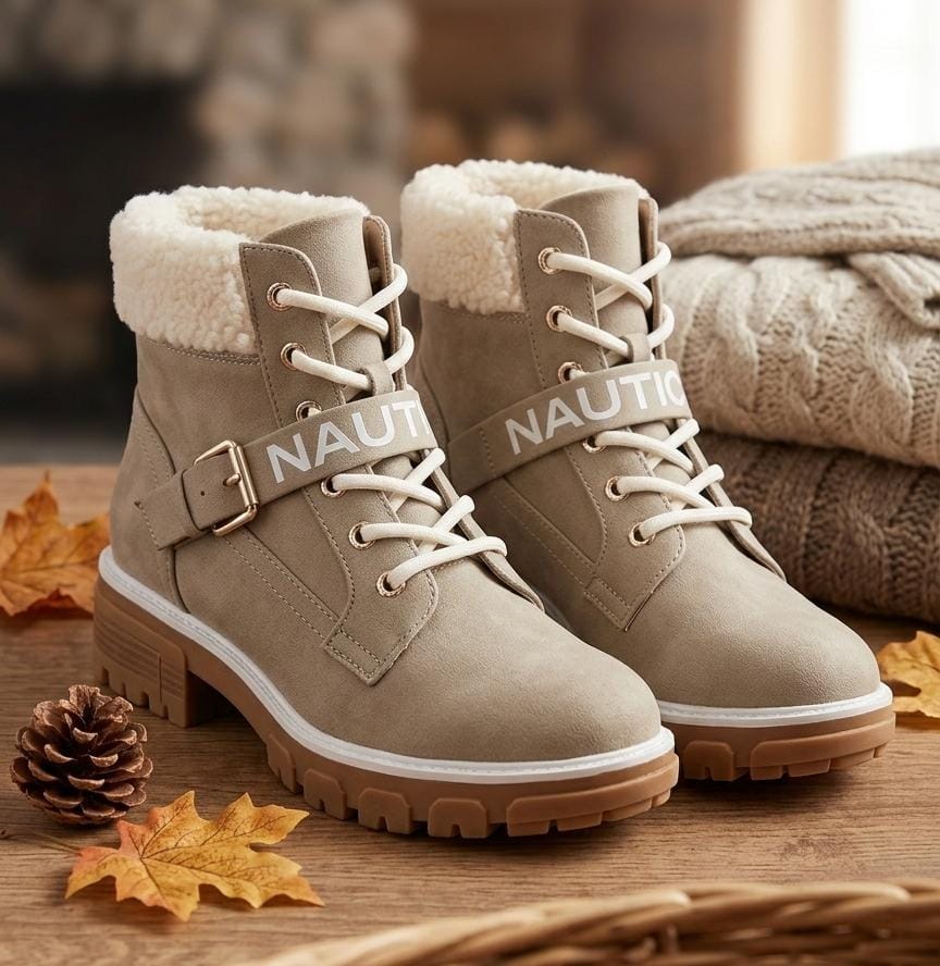 NAUTICA BURROS MUJER GRIS EVONA