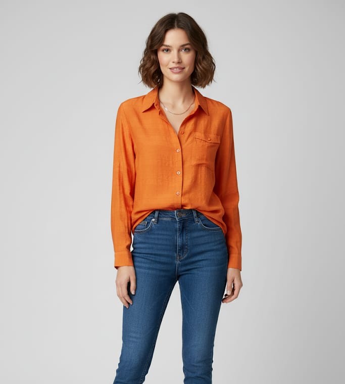 MICHEL BLUSA NARANJA 41553
