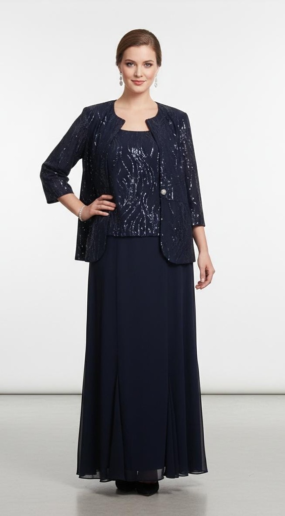 ALEX CHAQUETA-VESTIDO AZUL 496267