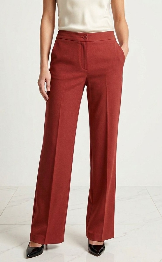APHRODITE PANTALON FORMAL ROJO 5291