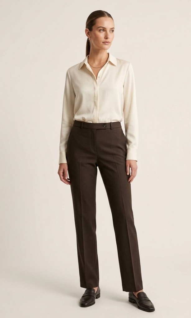 FOCUS 2000 PANTALON FORMAL CAFE 1243P