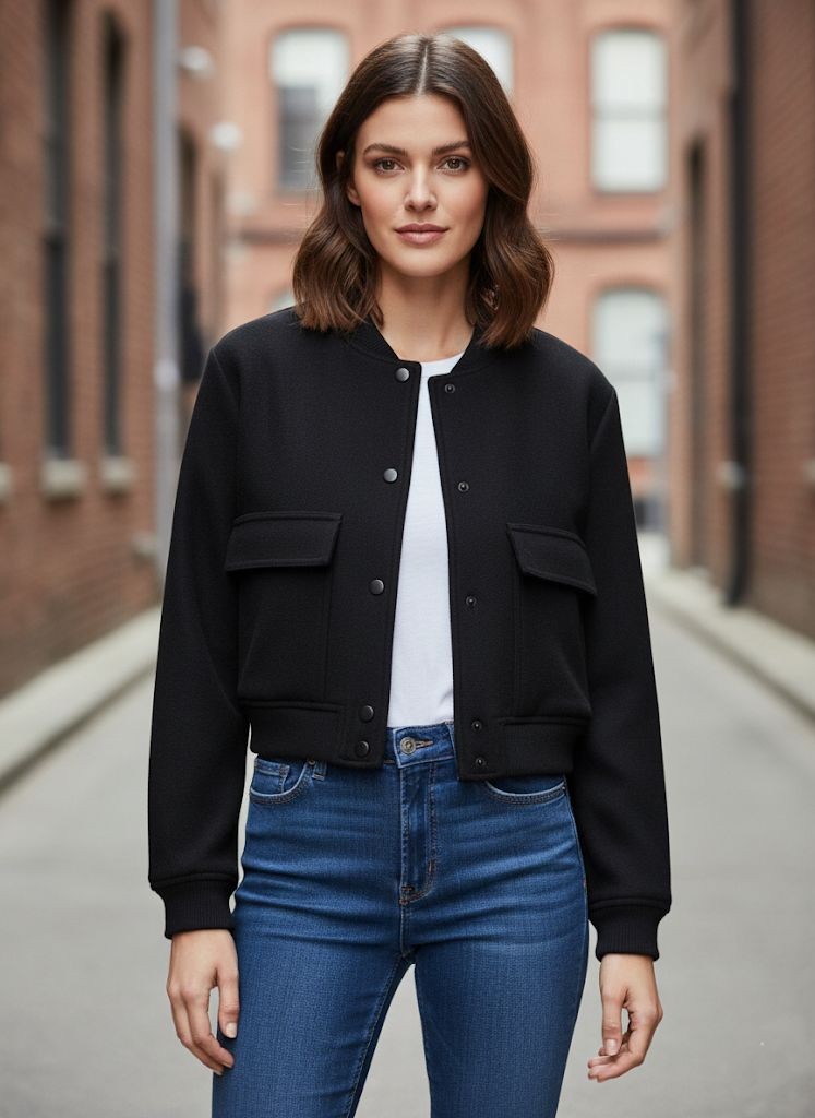 LOVE TREE CHAQUETA NEGRO MUJER