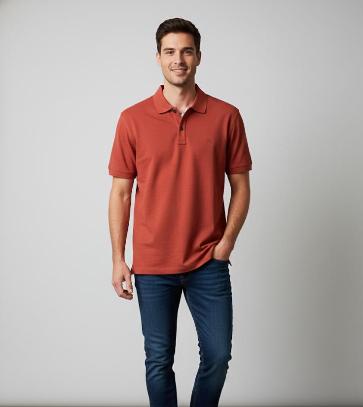 BANANA CAMISETA C.P TERRACOTA HOMBRE