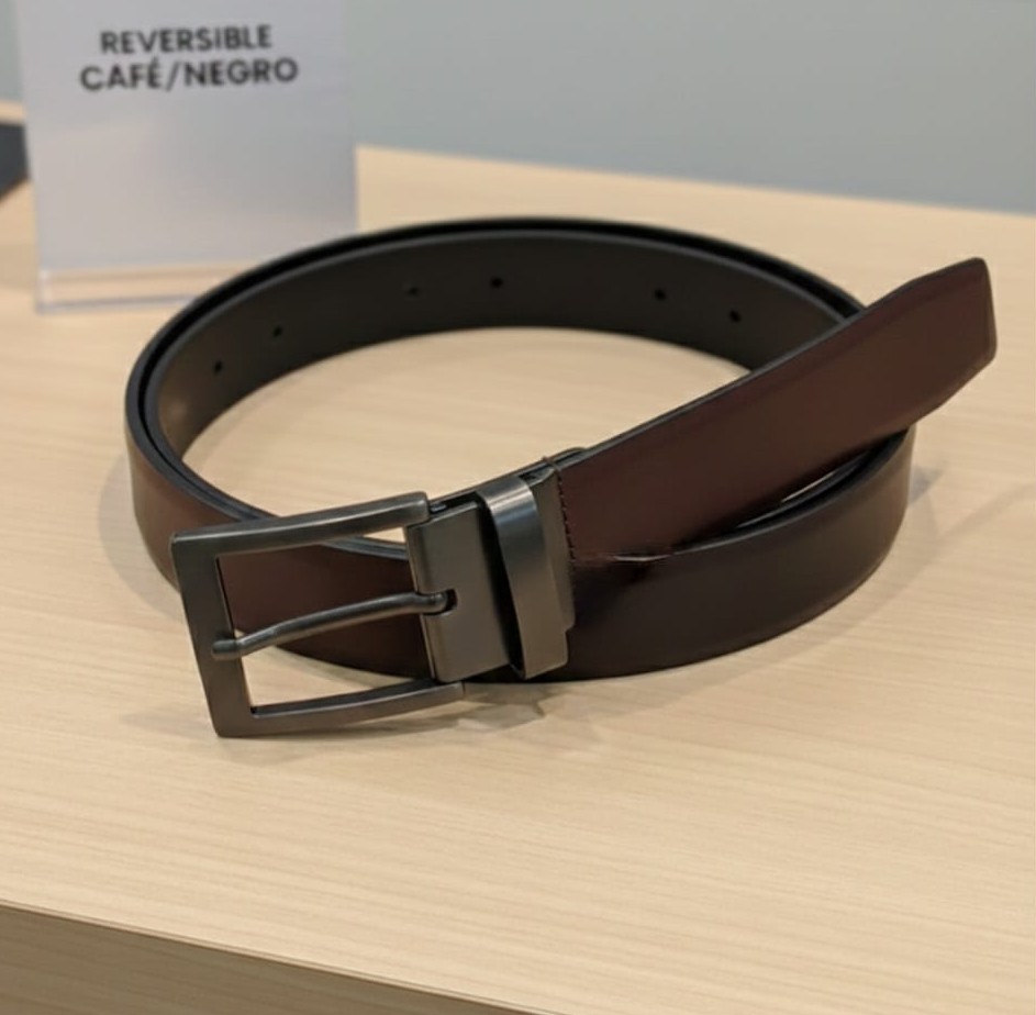 NIKE FAJA REVERSIBLE CAFE-NEGRO HOMBRE