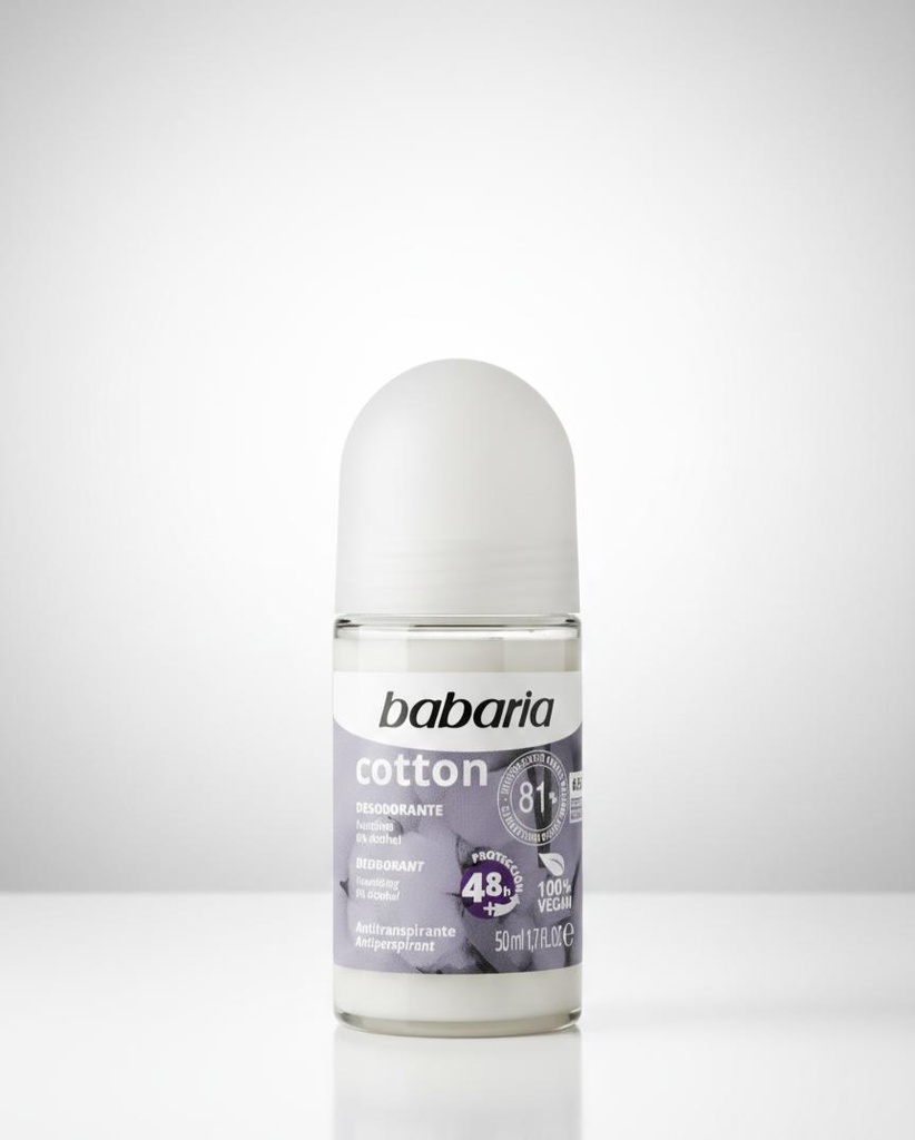 BABARIA DESODORANTE ROLL-ON COTTON 50ML