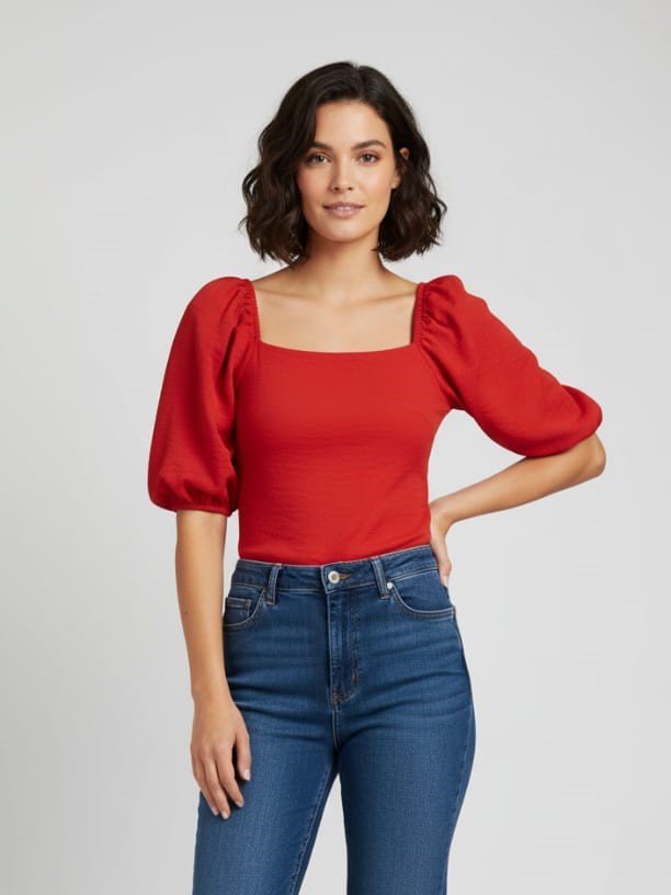 APRIL BLUSA ROJO MUJER