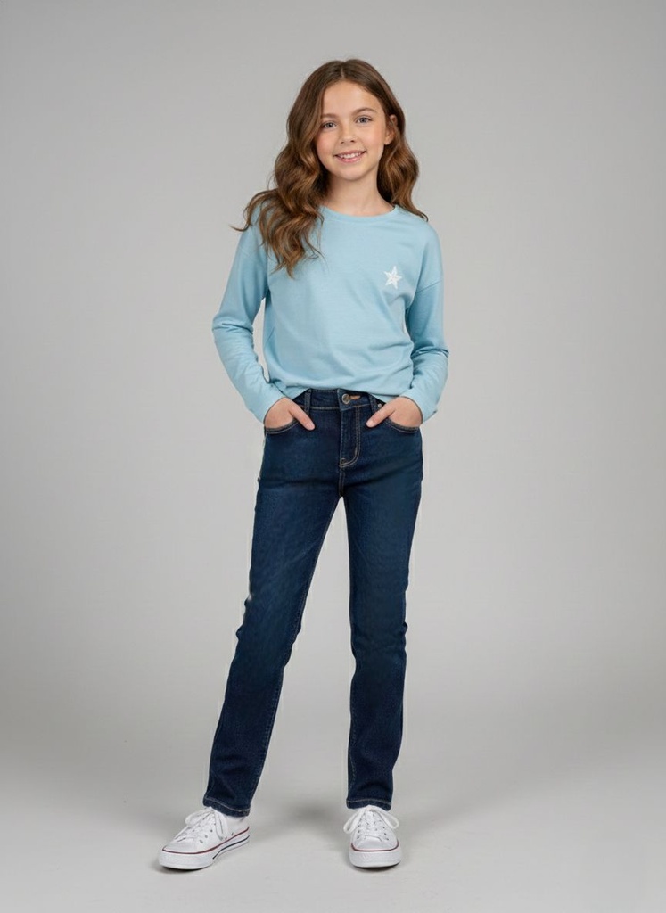 OSHKOSH JEANS NIÑA AZUL OSCURO 474A544