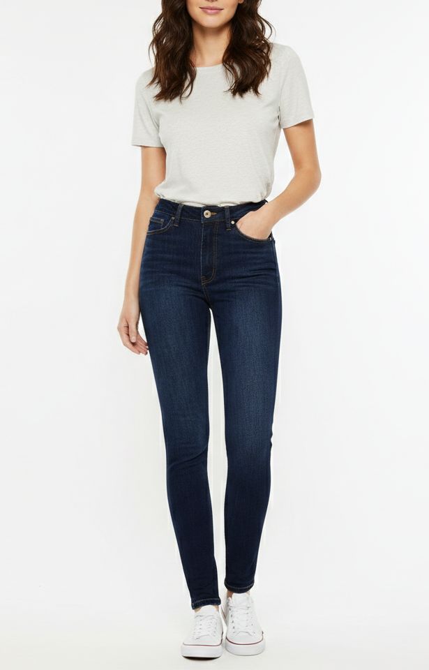 KANCAN JEANS AZUL OSCURO MUJER