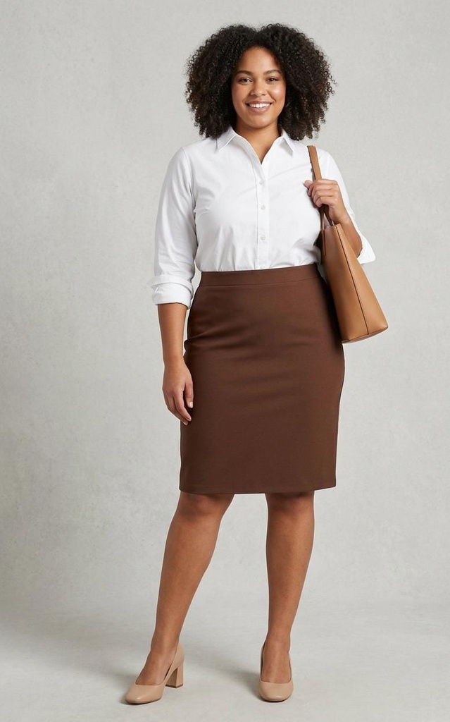 LOVE FALDA PLUS CAFE MUJER