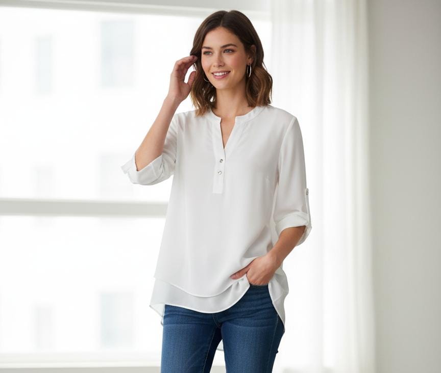 CATHERINE BLUSA MUJER BLANCO MC600657