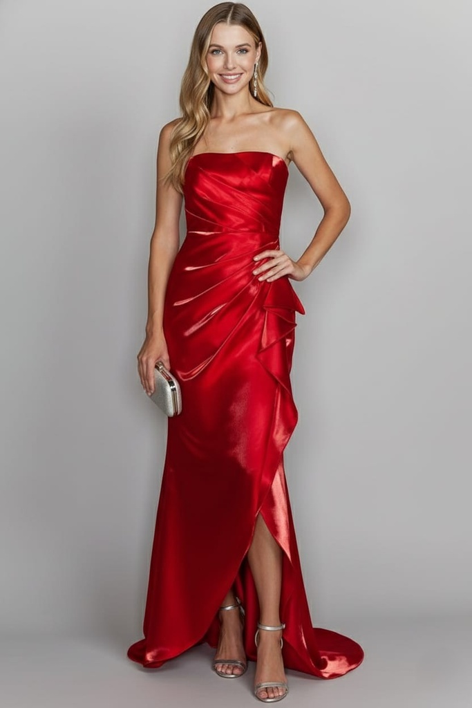 MANIJU VESTIDO ROJO MUJER