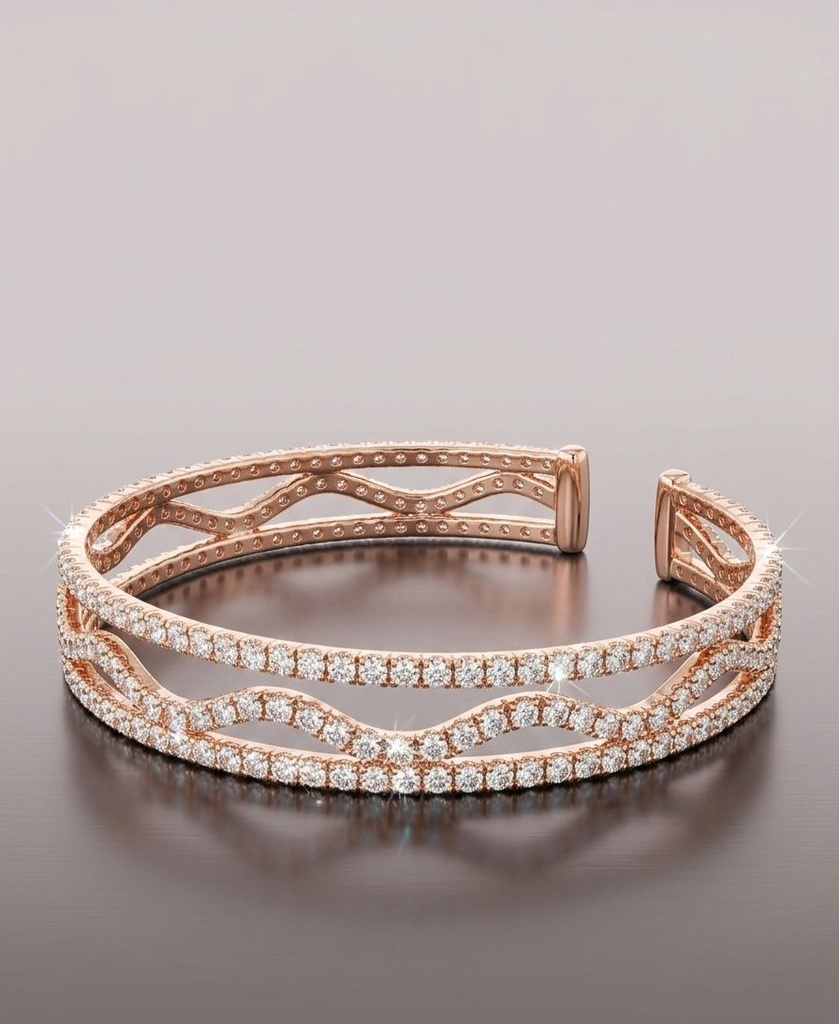 CRYSTAL PULCERA DORADA BRILLANTE