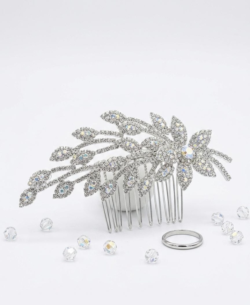 CHRISTINA PEINETA PLATEADA