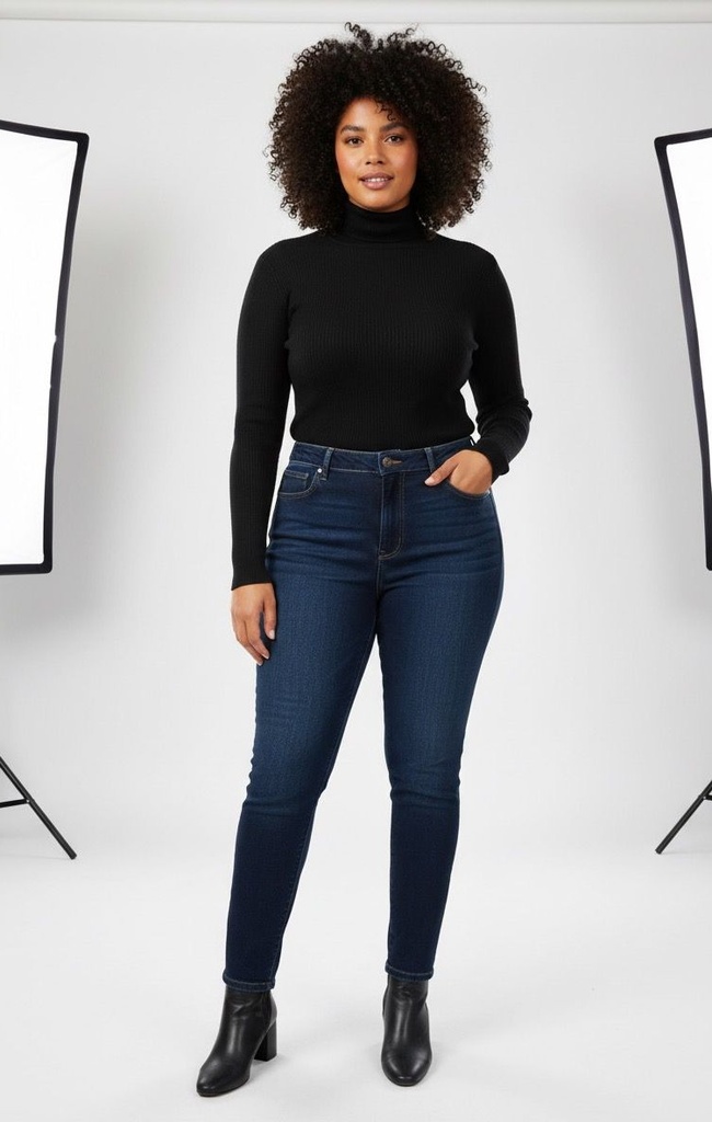 KANCAN JEANS AZUL OSCURO KC11258DP