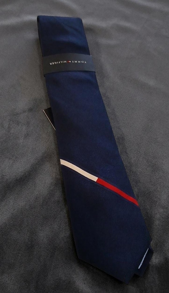 TOMMY CORBATA HOMBRE AZUL MARINO-