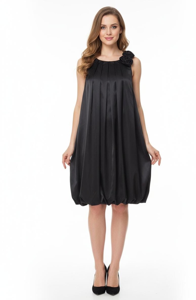 SANDRA DARREN VESTIDO MUJER NEGRO